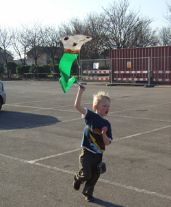 Kite Workshop kite: Thai Snake